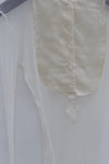 marc le bihan silk T-shirt 28000 E23 white